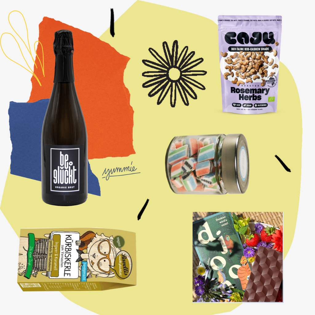 Geschenkbox als Dankeschön: Veganes Danke