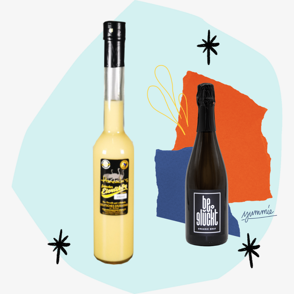 Geschenkbox Eierlikör - Unser Signature-Drink mit Sekt