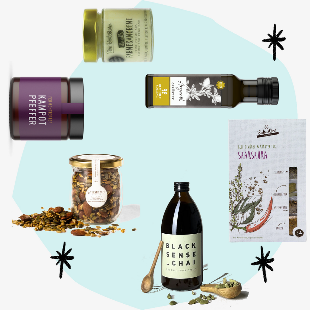 Geschenkbox Geschenkset Reisen Fernweh Geschenke Feinkost Online Shop Köln Spezialitäten Feinkostladen