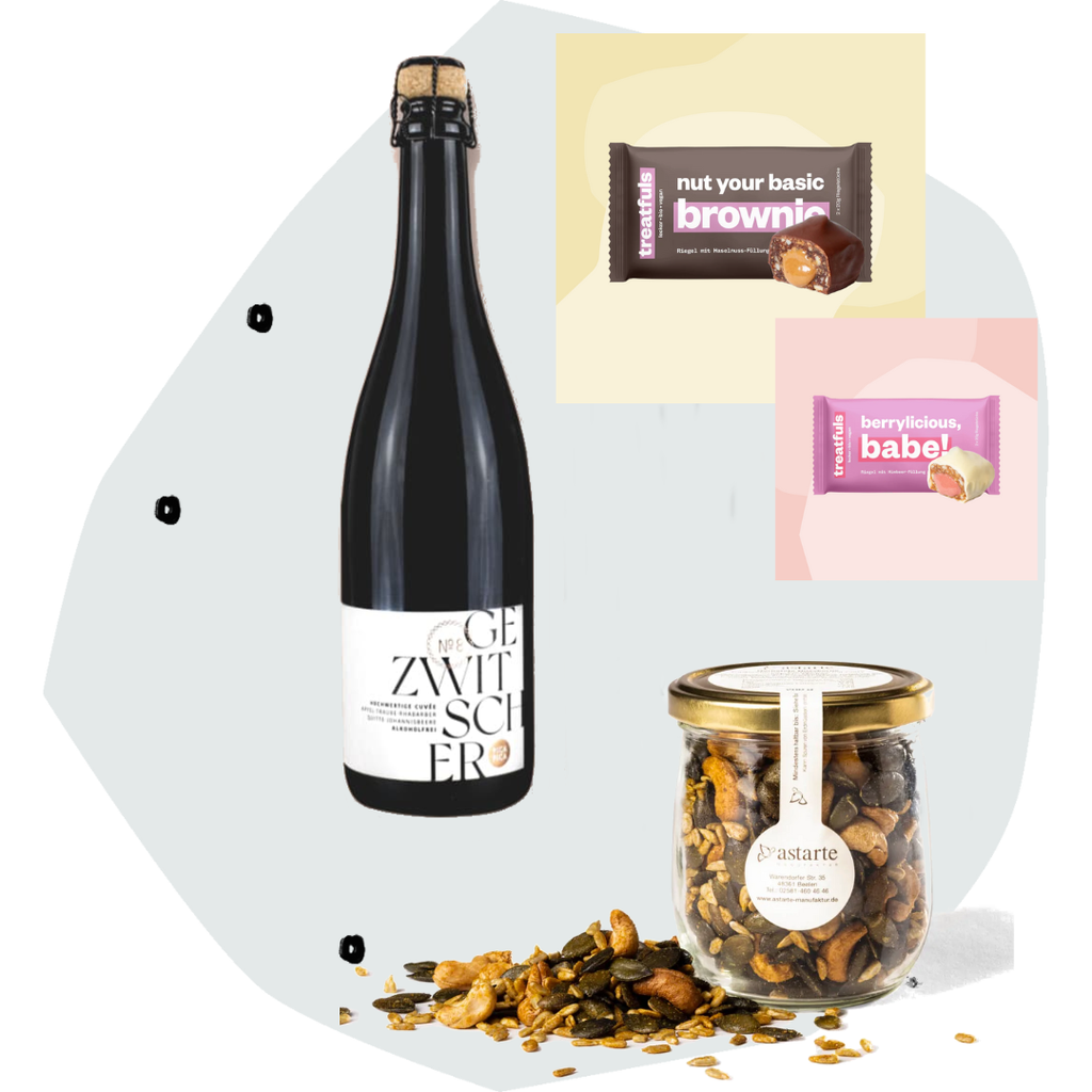 Geschenkbox zur Geburt Geschenkbox Mommy to be Feinkost Köln Spezialitäten Online Shop Delikatessen Manufakturen