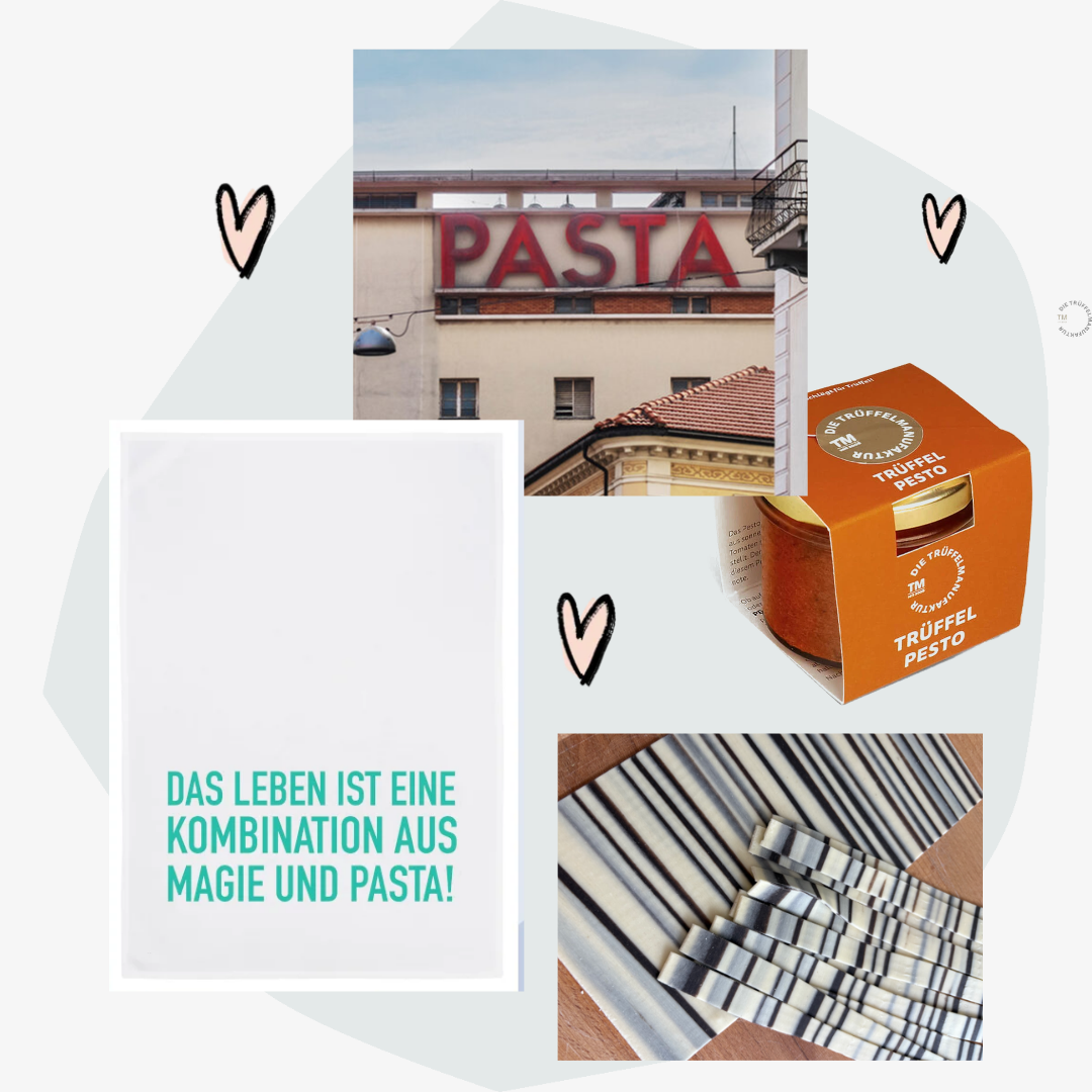 Geschenkbox Pasta – Stilecht, lecker, liebevoll
