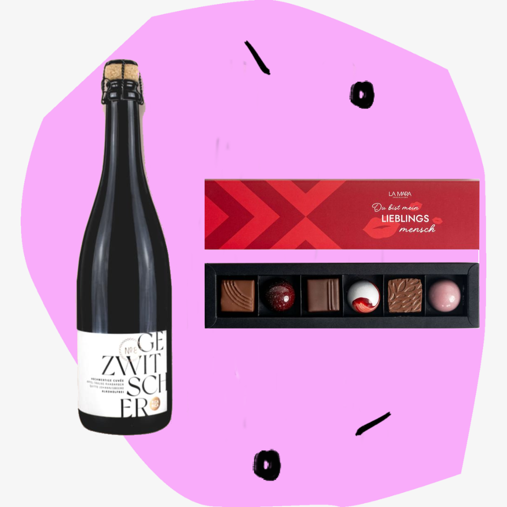 Geschenkbox Muttertag Geschenke alkoholfrei Pralinen Feinkost Delikatessen Manufakturen Gourmet Köln Feinkostladen