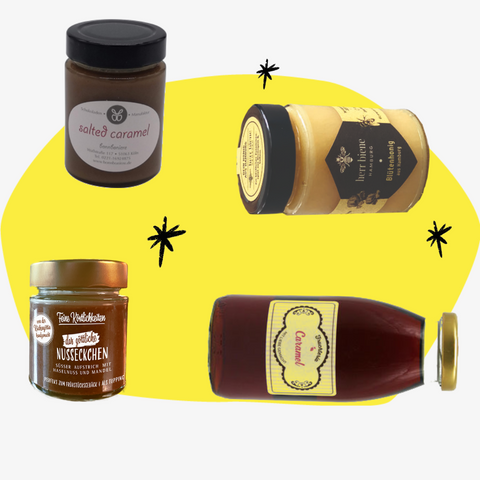 Geschenkbox Naschkatze Geschenkset Geschenke Frühstück Feinkost Online Shop Köln Feinkostladen Gourmet Delikatessen
