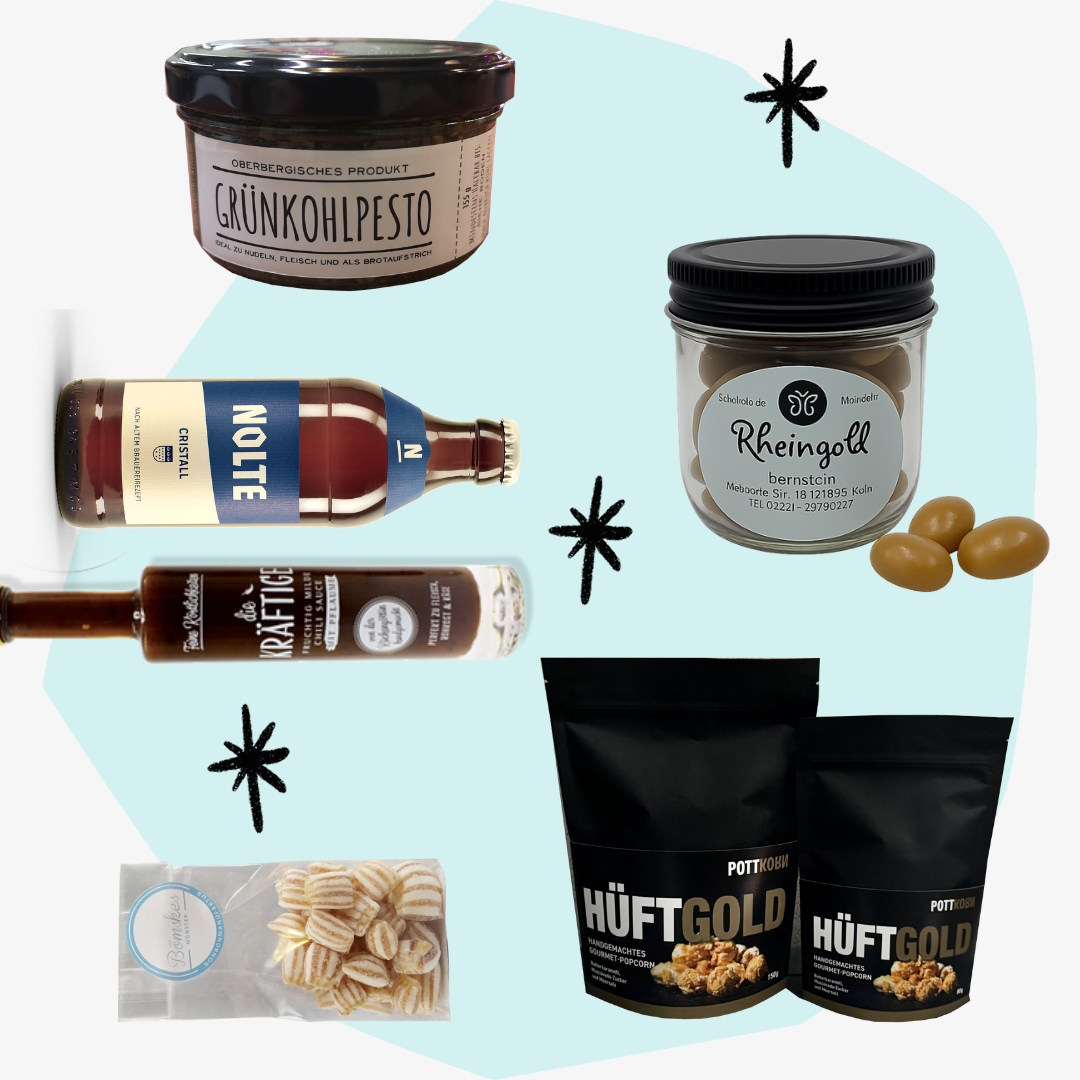 Nordrhein-Westfalen Geschenkbox Geschenke Geschenkset Feinkost Delikatessen Spezialitäten Concept Store Feinkostladen Feinkostgeschäft Köln Online Shop