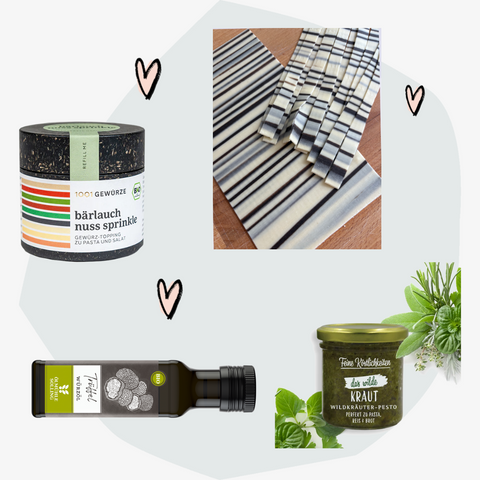 Geschenkbox Pasta vegan Geschenkset Nudeln Geschenke Feinkost Delikatessen Manufakturen Online Shop Feinkostladen Köln Gourmet Concept Store Feinkostgeschäft