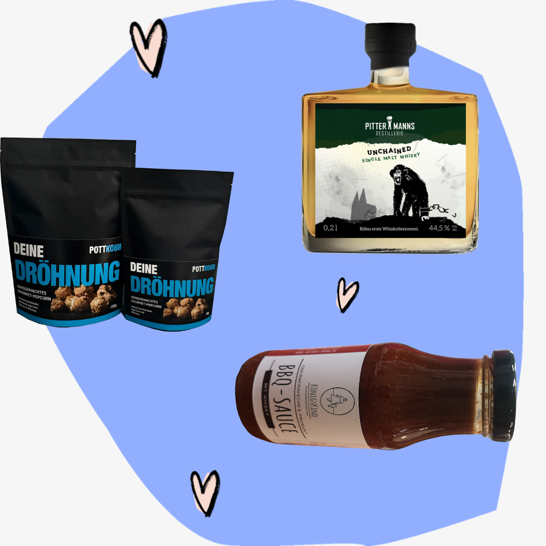Geschenkbox Whisky - Whiskey & Leckereien