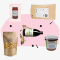 Geschenkbxo Frühstück vegan Geschenkset Geschenke Manufakturen Köln Online Shop Feinkostladen Gourmets Foodies