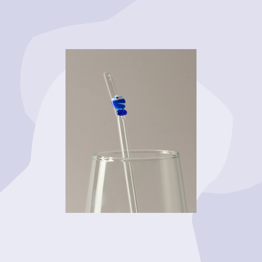 Glas Murano Glamuran Strohhalm Trinkhalm Fisch Muttertag Feinkost Online Shop Feinkostladen Geschenke  Geschenkeladen Köln Foodies Gourmets