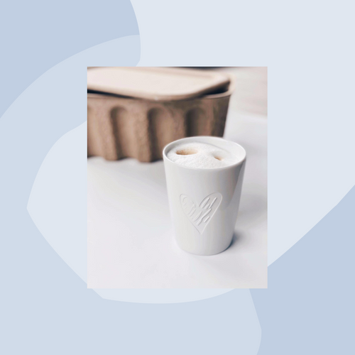 Goldscherben Becher Hochzeit Valentinstag Muttertag Liebe Herz Porzellan Tasse Geschenke Koeln Geschenkeladen Online Shop  Geschenkbox Mama Muttertag Gourmets