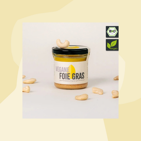 Hakuna Matata Vegane Fois Gras Feinkost Delikatessen Spezialitäten handgemacht vegan Geschenke Online Shop Feinkostladen Köln
