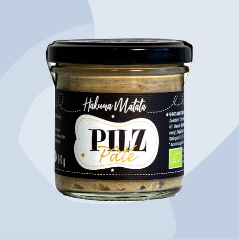 Hakuna Matata Pilz Paté Feinkost Delikatessen Spezialitäten handgemacht vegan Geschenke Online Shop Feinkostladen Köln