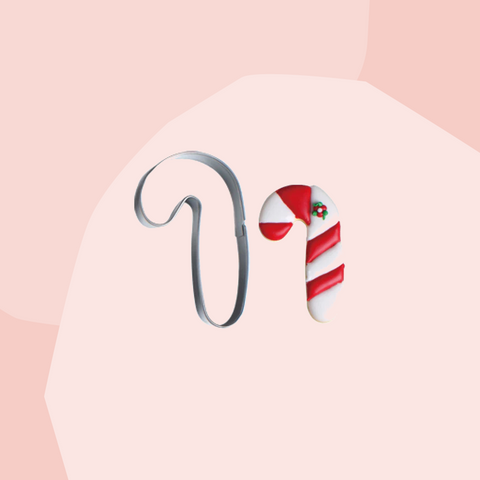 Happy Sprinkles Cookie Cutter Keksaustecker Candy Cane Zuckerstange Weihnachten Backen Bunt Zucker Feinkost Delikatessen Manufakturen Geschenke Köln Online Shop