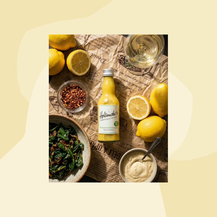Himbeer-Senf-Dressing Hollinders
