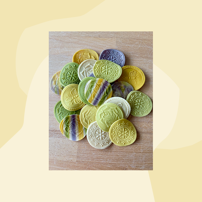 INO vegane Nudeln Corzetti Flowers Blumen