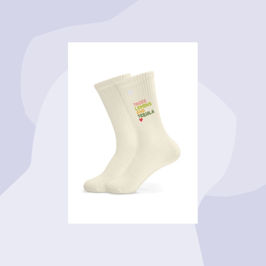 J.Clay Socken Tennissocken Tacos Lemons Tequila Geschenke Geschenkeladen Köln Online Shop Foodies Gourmets