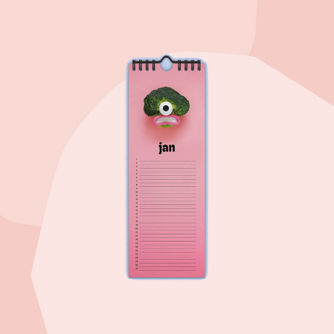 Selekkt Wandkalender 2026 Funny Faces Foodies Gourmet Geschenk Feinkost Feinkostladen Geschenkeladen Köln Online Shop Januar