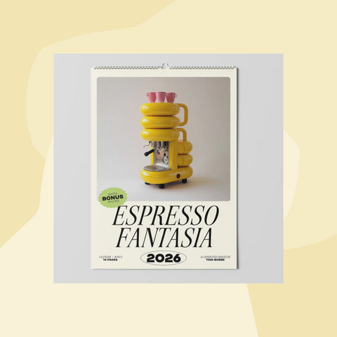 Selekkt Wandkalender 2026 Espresso Fantasia Foodies Gourmet Geschenk Feinkost Feinkostladen Geschenkeladen Köln Online Shop