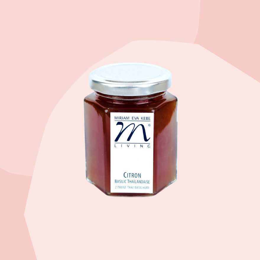 Kebe Zitrone Thai Basilikum Gelee
