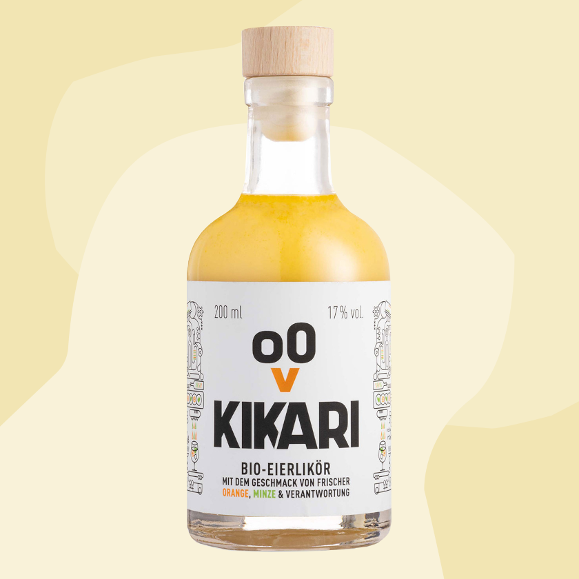 Kikari Eierlikör Minze Orange Fürstenhof Feinkost Delikatessen Manufakturen Geschenke Feinkost Online Shop Köln Feinkostladen 200 ml