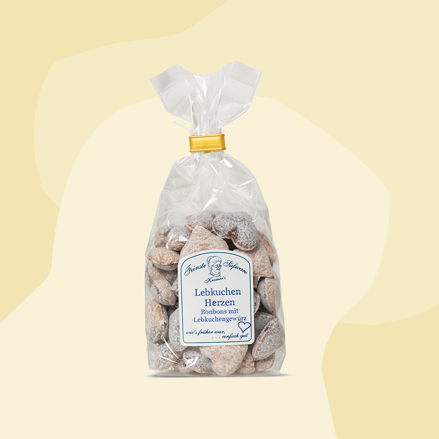 Bonbons: Lebkuchen Herzen Kramers Feinste Süßwaren