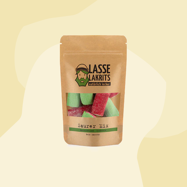Lasse Lakrits Erdbeer Wassermelone Saurer Mix