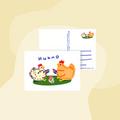 Postkarte: Huhno Michelle Tophinke