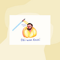 Michelle Tophinke finallyfoundagoodusername Postkarte Obi wan Knobi Concept Store Feinkostladen Feinkost Geschenke Geschenkeladen Köln Online Shop Foodies Gourmets