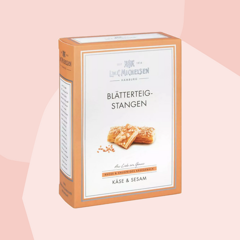 Blätterteiggebäck Käse Sesam Feinkost Köln Geschenke Delikatessen Online Shop Spezialitäten Köln Gourmet Versand Genuss Manufakturen