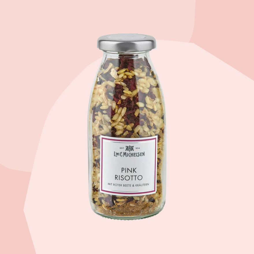 L.W.C. Michelsen Risotto Pink Feinkost Köln Geschenke Delikatessen Online Shop Spezialitäten Köln Gourmet Versand Genuss Manufakturen