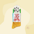 Sportsocken mit Aufdruck: Berliner Bär auf dem Fahrrad Offbeat