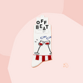 Sportsocken mit Stickerei: Cin Cin Offbeat