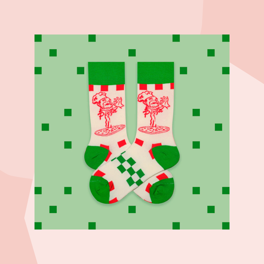 Offbeat Socken Sportsocken Pizza Feinkost Feinkostladen Köln Geschenke Geschenkeladen Foodies Concept Store Gourmets besonders
