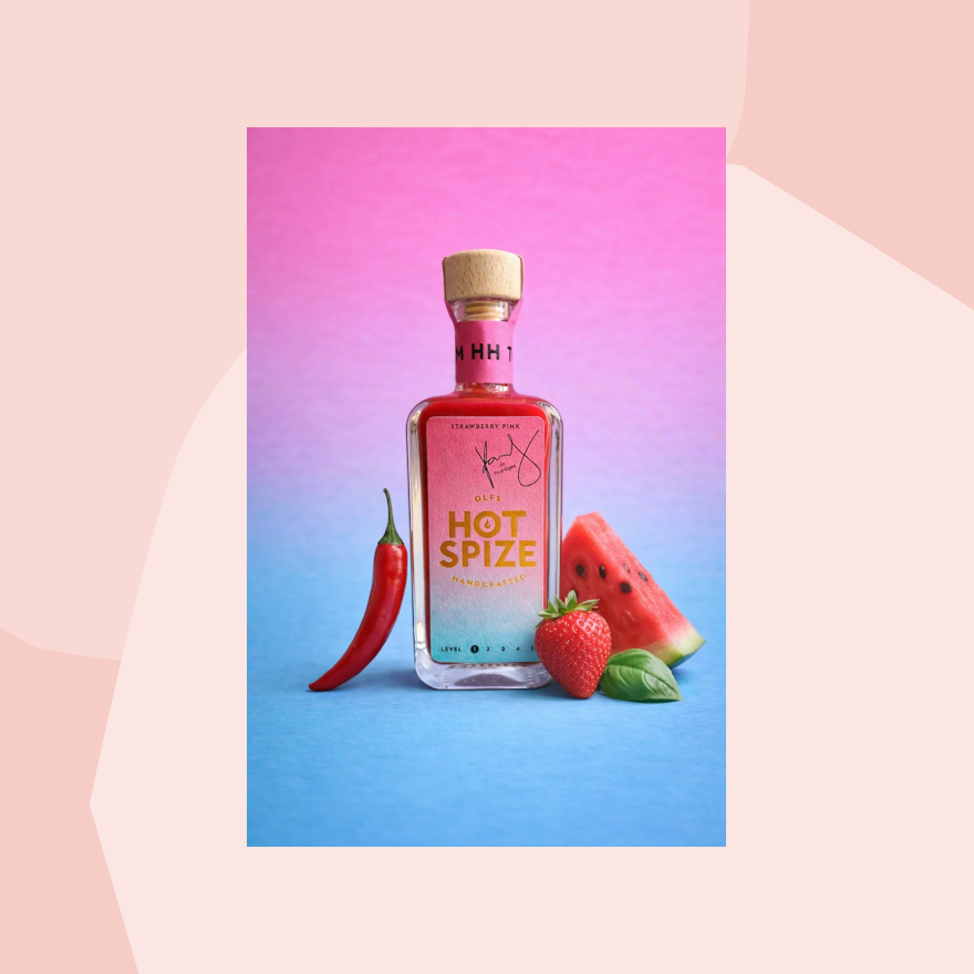 Olfs Hot Spize Chili Sauce Erdbeere