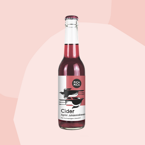 PicaPica Cider Apfel Johannisbeere Feinkost Online Shop Geschenke Spezialitäten Genuss Gourmet Versand Manufakturen Köln Delikatessen