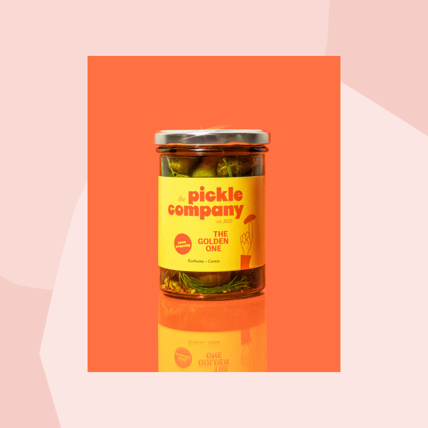 Gewürzgurken: Pickles - The Golden One mit Kurkuma