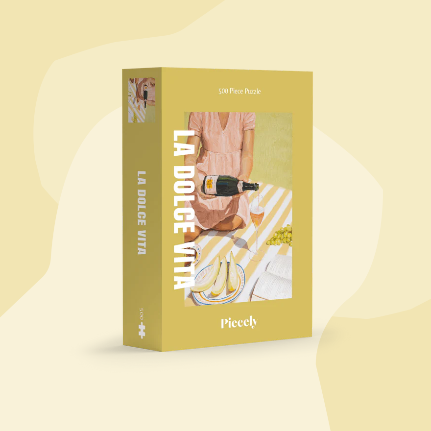 Piecely Puzzles Erwachsene La Dolce Vita Foodies Gourmet Geschenk Feinkost Feinkostladen Geschenkeladen Köln Online Shop Concept Store
