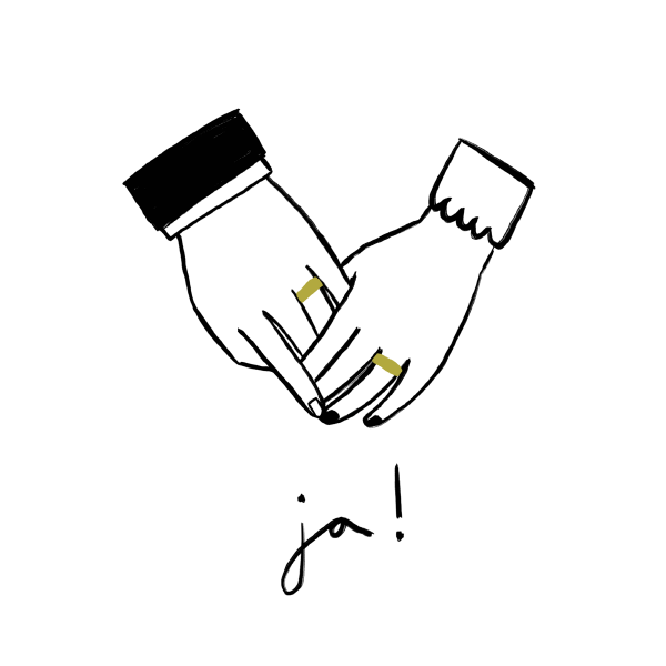 Bitte legt eine personalisierte Grußkarte bei.