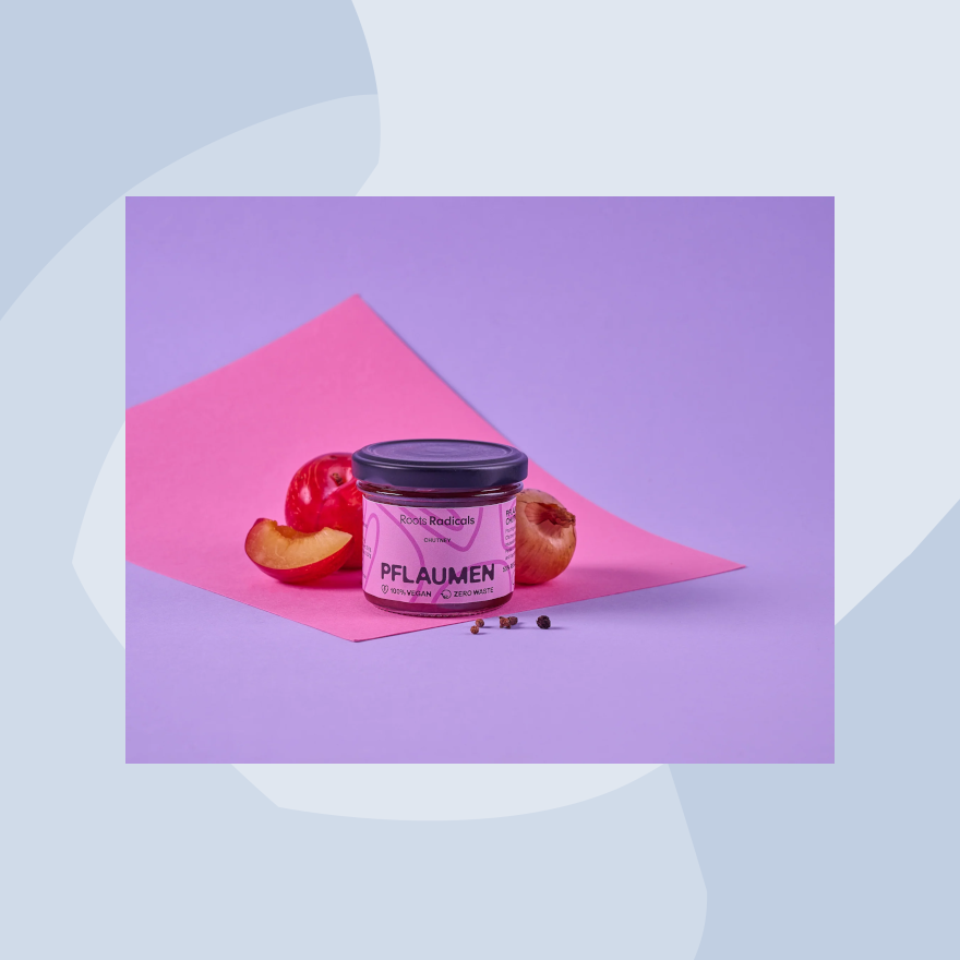 Roots Radicals Pflaumen Chutney Aufstrich Feinkost Delikatessen Manufakturen Geschenke Online Shop Köln Feinkostladen Gourmet