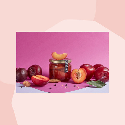 Roots Radicals Eingelegte Pflaumen Feinkost Delikatessen Manufakturen Geschenke Online Shop Köln Feinkostladen Gourmet