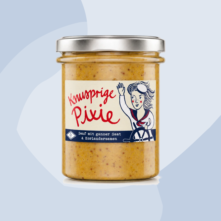 Knusprige Pixie: Knuspriger Senf mit feiner Zitrusnote Snef Pauli