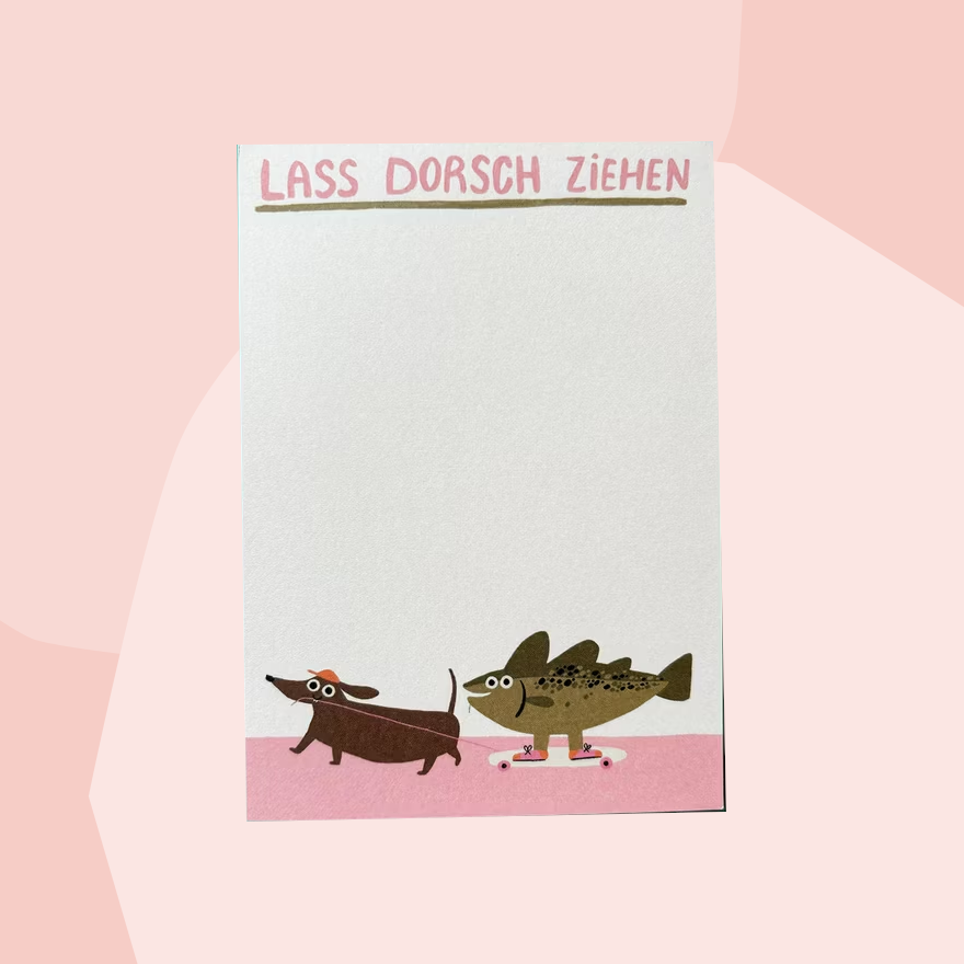 Slinga Notizblock Dorsch Foodies Gourmet Geschenk Feinkost Feinkostladen Geschenkeladen Köln Online Shop