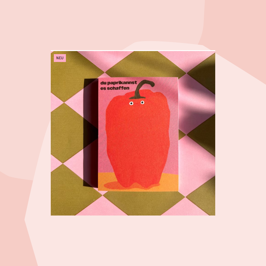 Slinga Notizblock Paprika Foodies Gourmet Geschenk Feinkost Feinkostladen Geschenkeladen Köln Online Shop