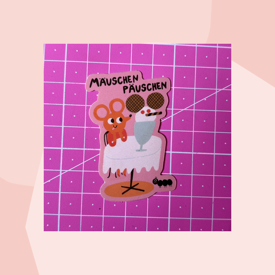 Sticker: Mäuschen Päuschen Slinga