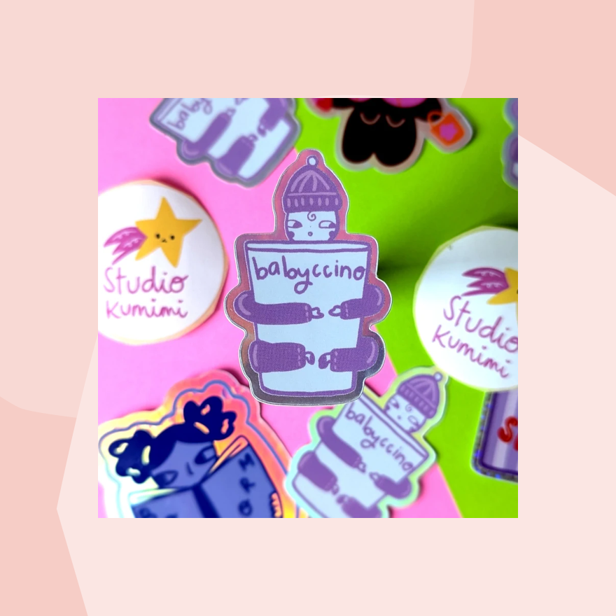 Sticker: Babyccino Studio Kumimi