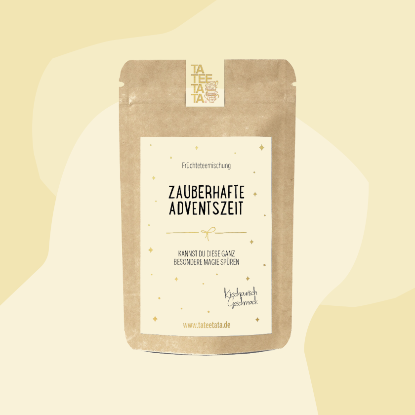 TaTeeTaTa Früchtetee Zauberhafte Adventszeit Tee Feinkost Online Shop Delikatessen Spezialitäten Manufakturen Geschenke Köln Feinkostladen Lebensmittel Essen