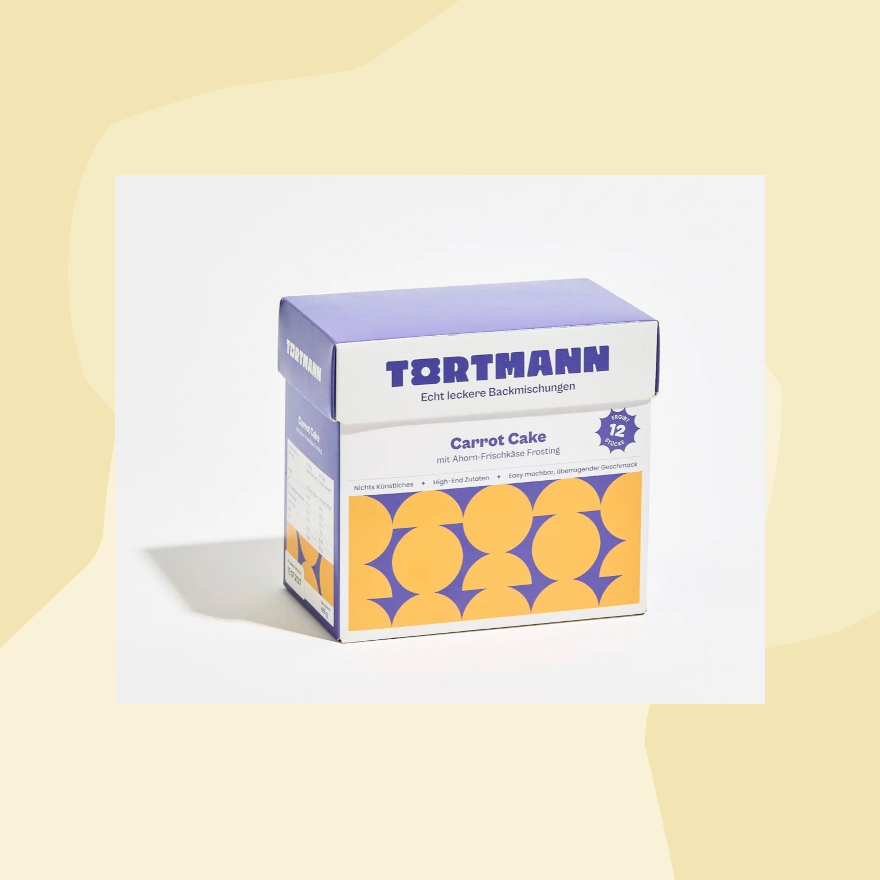 Backmischung für Kuchen: Carrot Cake Tortmann
