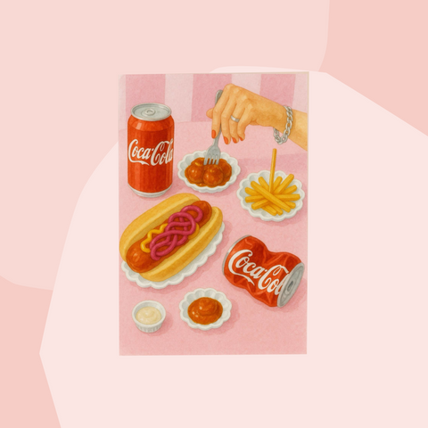 Ute Arnold Postkarte Fast Food Cola Concept Store Feinkostladen Feinkost Geschenke Geschenkeladen Köln Online Shop Foodies Gourmets