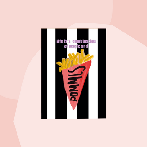Ute Arnold Postkarte Ilove you more than pizza Concept Store Feinkostladen Feinkost Geschenke Geschenkeladen Köln Online Shop Foodies Gourmets