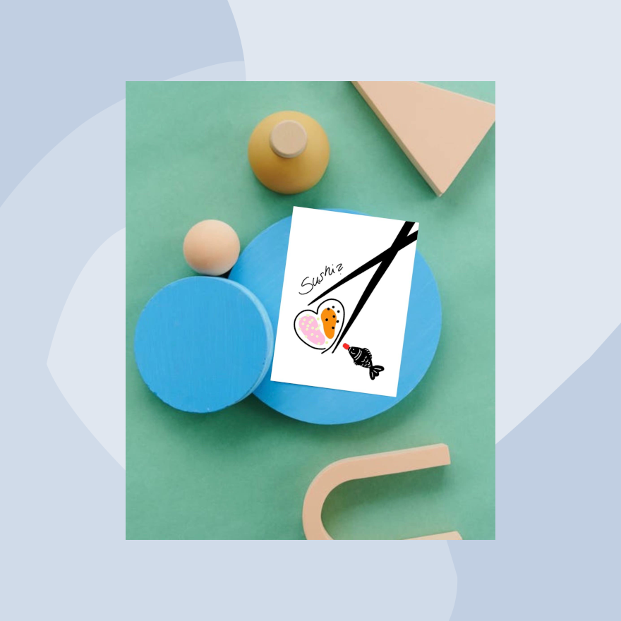 Ute Arnold Postkarte Sushi Concept Store Feinkostladen Feinkost Geschenke Geschenkeladen Köln Online Shop Foodies Gourmets