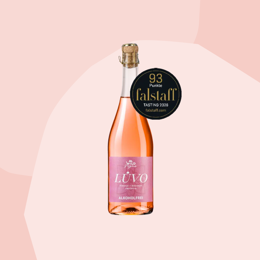 Alkoholfreier Aperitif: LUVO Hibiskus x Basilikum  Wild Schwarzwaldbrennerei